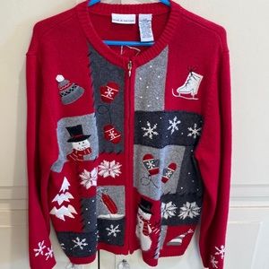 Holiday Snowman Sweater